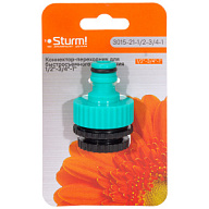 Коннекторная поливочная система Адаптер Sturm! 3015-21-1/2-3/4-1, 1/2" х 3/4" х 1" внешний Всё для Адаптер Sturm! 3015-21-1/2-3/4-1, 1/2" х 3/4" х 1" внешний цены в Воронеже