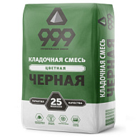 Смесь кладочная СМ999 М-150, черная, 25 кг цены в Воронеже