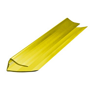 Профиль торцевой UP, 10 х 2100мм, желтый цены в Воронеже