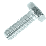 Болт с шестигранной головкой М 10 х 30, оцинкованный, 5 шт/упак цены в Воронеже