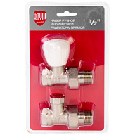 Набор ручной регулировки радиатора Royal Thermo, прямой, 1/2" цены в Воронеже