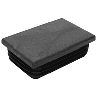 Заглушка пластиковая для трубы профильной, 40 х 60мм цены в Воронеже