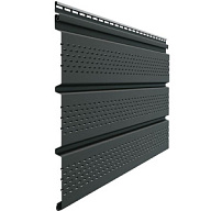 Софит Т4, перфорированный, Дёке Standard, графит, 305х3000мм цены в Воронеже