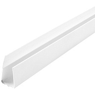 L-профиль ПВХ, стартовый, 10мм, 3000мм, белый цены в Воронеже