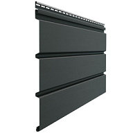 Соффит Т4 сплошной Дёке Standard, графит, 305х3000мм цены в Воронеже