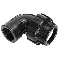 ПНД отвод, ДУ63 х 2", с внутренней резьбой цены в Воронеже