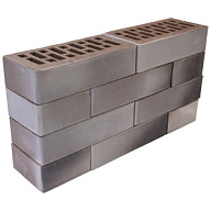 Кирпич лицевой керамический Старооскольский Recke, темно-коричневый (Art 5-82-31-0-00), гладкий, 1,0НФ, М 200, (480шт, упаковка) цены в Воронеже