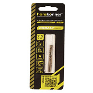 Сверла по металлу Сверло по металлу Hanskonner, с кобальтом, 2.5х57мм Сверло по металлу Hanskonner, с кобальтом, 2.5х57мм цены в Воронеже