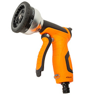 Всё для Пистолет-распылитель Sturm! 3015-17-09ZF, цинковая форсунка, корпус с резиновым покрытием, 9 режимов цены в Воронеже