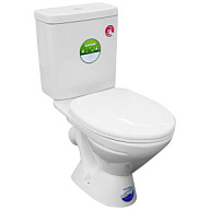 Унитазы Унитаз-компакт Santek Лига, нижняя подводка, выпуск косой Унитаз-компакт Santek Лига, нижняя подводка, выпуск косой цены в Воронеже