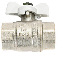 Кран шаровый для воды ProFactor, 3/4" г-г, бабочка цены в Воронеже