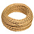 Провод витой Ретро МезонинЪ 2x2.5мм, песочное золото, плетеный, 10м