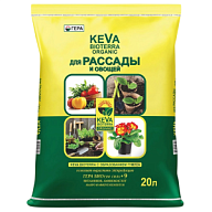 Грунт Keva Bioterra, для рассады и овощей, 20л цены в Воронеже