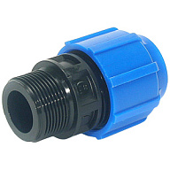 Муфта ПНД, ДУ32 х 1 1/4", с наружной резьбой цены в Воронеже