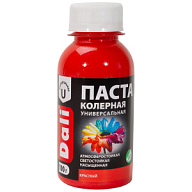 Универсальная колеровочная паста Dali, красный, 0.1л цены в Воронеже