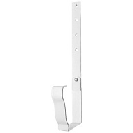 Держатель желоба водосточного 86х120мм, 280мм, RAL 9003 белый цены в Воронеже