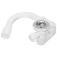 Сифон для душевых поддонов Aquant, D40-50мм, L700мм цены в Воронеже