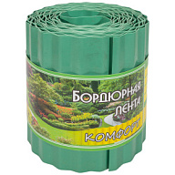 Бордюрная лента Комфорт, зеленый, 15см х 9м цены в Воронеже