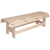 Лавка "Грибок", липа, 1400мм х 400мм х 445мм цены в Воронеже