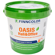 Краска водно-дисперсионная Finncolor Oasis hall/office, матовая, база А, 1.3кг цены в Воронеже