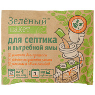 Биоактиватор Доктор Робик Зеленый пакет, для выгребных ям и септиков, 40г цены в Воронеже