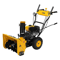 Снегоуборочная машина бензиновая Denzel SWB-600, ручной старт, с функцией подметания, 2 насадки цены в Воронеже