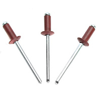 Заклепка 4.0 х 10, RAL3005 красное вино, 100шт/упак цены в Воронеже