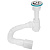 Сифон для мойки Aquant, D40-50мм, L700мм