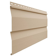 Сайдинг Дёке Standard D4.5DL "Корабельный брус", крем-брюле, 232х3000мм цены в Воронеже