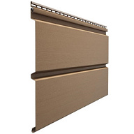 Сайдинг Дёке Premium D6S "Брус", капучино, 300х3600мм цены в Воронеже