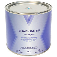 Эмаль "V" ПФ-115, алкидная, голубая, 1.8кг цены в Воронеже