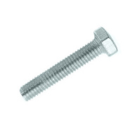 Болт с шестигранной головкой М 5 х 25, оцинкованный, 10 шт/упак цены в Воронеже