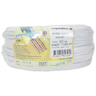 Провод ШВВП 2х0.75мм, плоский, 50м цены в Воронеже