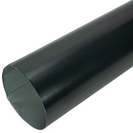 Труба водосточная d-90, 1м, RAL 7024 серый графит. цены в Воронеже