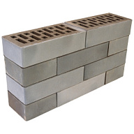 Кирпич лицевой керамический Старооскольский Recke, серебристый (Art 5-82-00-0-00), гладкий, 1,0НФ, М200-250, (480шт, упаковка) цены в Воронеже