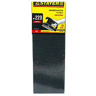 Сетка шлифовальная Stayer, 115х280мм, Р220, 10шт/упак цены в Воронеже