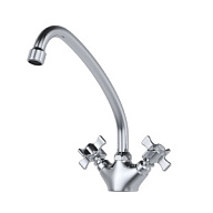 Смеситель Mixline ML30-03 Classic, для кухни, хром цены в Воронеже