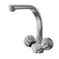 Смеситель Mixline ML02-031, для кухни, хром цены в Воронеже
