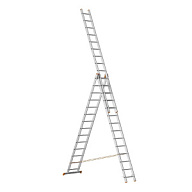 Лестница  Sarayli, 3-х секционная, 3х14 ступеней, h 10.5м цены в Воронеже