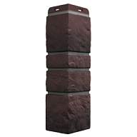 Угол фасадный, наружный Дёке Premium Burg, земляной, 445мм цены в Воронеже