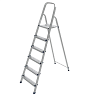 Стремянка Sarayli Jackson, стальная, 6 ступеней (5+1), h 1.26м цены в Воронеже