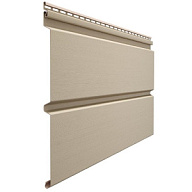 Сайдинг Дёке Premium D6S "Брус", крем-брюле, 300х3600мм цены в Воронеже