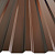 Профнастил МП-20R, 1150 х 3000 х 0.45мм, RAL 8017 шоколад