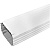 Труба водосточная 76х102мм, 2м, RAL 9003 белый