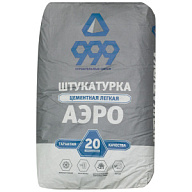 Штукатурка цементная СМ999, Аэро, серая, 20кг цены в Воронеже