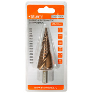 Сверло ступенчатое Sturm! P6M5+Cobalt, по металлу, 4-30мм цены в Воронеже