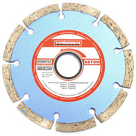 Диск отрезной Haisser, сегментный, алмазный, по бетону, 125х22.2мм цены в Воронеже