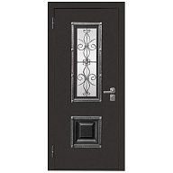 Дверь металлическая Венеция Серебро, белый ясень 860х2050х75мм, левая цены в Воронеже