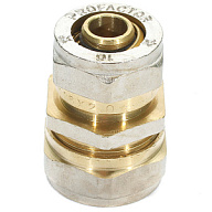 Ниппель для металлопластиковой трубы Frap, ДУ16 х ДУ20 ц-ц. цены в Воронеже