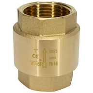 Обратный клапан пружинный TIM, 1" г-г цены в Воронеже